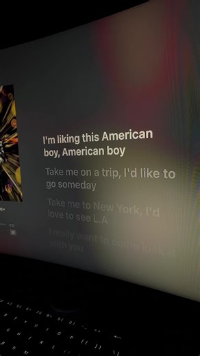 American boy #applemusic #lyrics #audio | american boy
