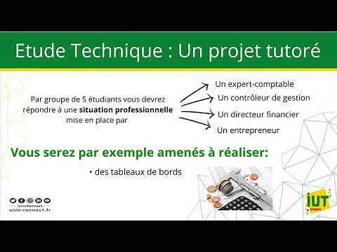 B.U.T. GEA - Projet tutoré : étude technique
