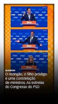 O rezingão, o filho pródigo e uma constelação de ministros. As estrelas do Congresso do PSD