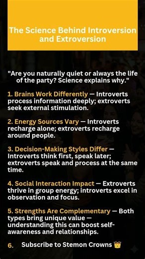 The Science Behind Introversion and Extroversion