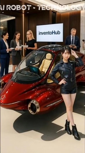 Honda’s 2026 - Flying Vehicle takeoff at the Expo! #automobile #flyingcar #futureflying #ai