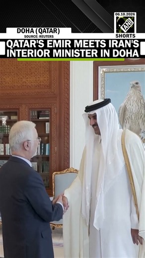 Qatar’s Emir Sheikh Tamim Meets Iran’s Interior Minister in Doha to Strengthen Ties
