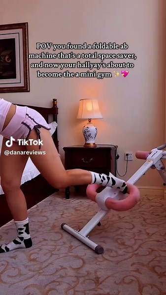 Foldable Ab Machine for Space-Saving Home Workouts
