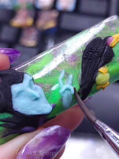 Mistress of Evil Computer Key 🐦‍⬛ For everyone that missed it the first time...I am going thru all my old raw footage and re-editing the keycaps I made in the past. Who did you not get to see, that you want to see?