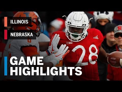Highlights: Illinois Fighting Illini vs. Nebraska Cornhuskers | Big Ten Football