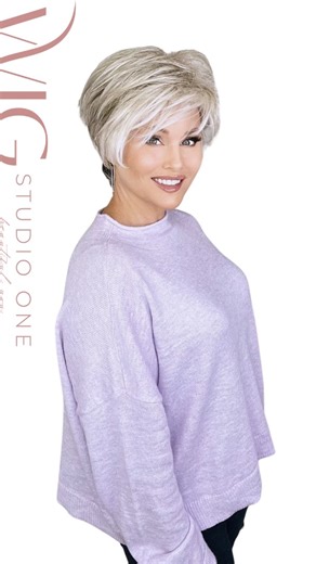 Keep it Classy by Gabor ✨ A chic shortcut that speaks volumes—literally. With choppy layers for lift and a smart, stacked back, this style turns heads from every angle. Smooth it sleek or piece it out for an edgy twist. 💇‍♀️ #KeepItClassy #ChicCut #ModernEdge #ShortHairGoals | Wig Studio 1