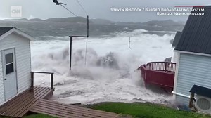 Fiona touched down in Nova Scotia as a post-tropical cyclone with hurricane-strength winds that carried homes off their foundations and into the Atlantic. | CNN International