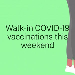 393 reactions · 119 shares | Walk-in for a free COVID-19 vaccination...