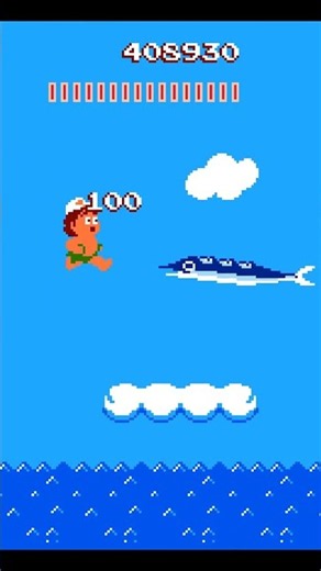 Adventure Island (NES) Gameplay Part 36 — No Commentary Retro Longplay #Shorts