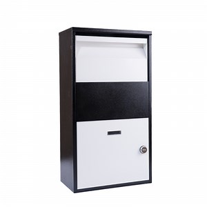 [Hot Item] Metal Parcel Box Modern Parcel Drop Box Outdoor Mailbox Parcel Delivery Box