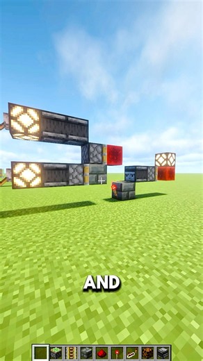 Minecraft Redstone School: AND Gate #minecraft #minecraftshorts #redstone