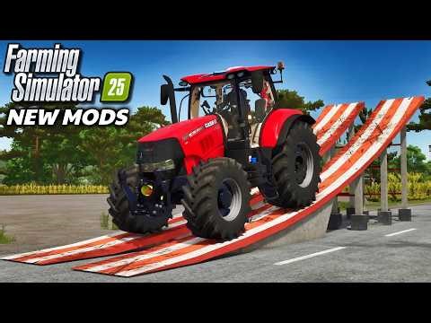 New Mods - Puma CVX, Stunt Ramps, & Moisture System! | Farming Simulator 25
