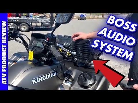 BOSS Audio ATV Sound System With Light Bar Review