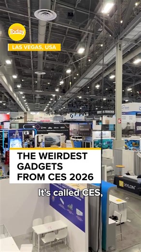From an 'ultrasonic' knife to adorable robots - check out the coolest (and weirdest) gadgets from the world’s biggest tech convention! 🤖 #9Today | TODAY