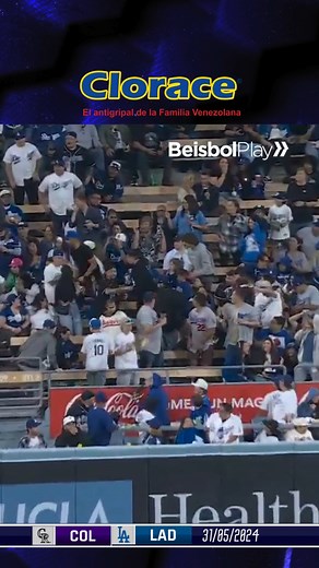 6.3K views · 214 reactions | ¡Jonrón de Ezequiel Tovar!  8vo jonrón del campocorto venezolano Presentado por Laboratorio Cofasa, S.A. . Clorace, El antigripal de la familia venezolana Video: MLB #mlb #grandesligas #beisbol #venezuela #clorace | BeisbolPlay | Facebook