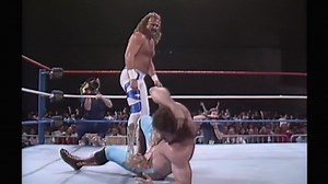 #OTD in 1988 at Saturday Night's Main Event! Cheryl Roberts delivers the slap heard around the world to the face of Rick Rude in the big blowoff match for our rivalry! #TrustMe #OnThisDay #AEW #AEWDynamite | Jake "The Snake" Roberts