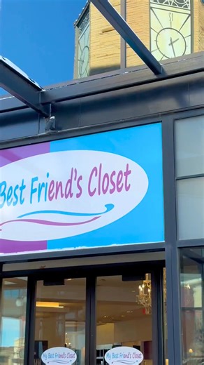 My Best Friend's Closet may just be the BIGGEST closet we've EVER visited 🤩👗⁠ ⁠ #southlands #shopsouthlands #outfitinspo #clothingstore #winterstyle | Southlands
