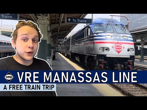A Free Trip on Virginia’s Commuter Rail: VRE Manassas Line