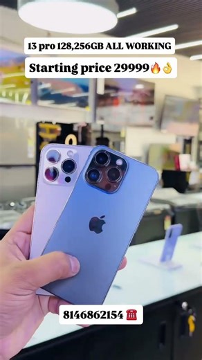 iphone 13 pro brand new condition 🔥🔥✅ visit store.....#iphone13pro #iphone15design