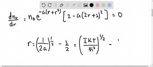 SOLVED:(a) Show that the number of molecules in any given rotational state of a linear molecule is given by NI=C(2 J 1) e^-h c B J(J 1) / k T, where C is independent of J. (b) Use this result to derive eqn 13.39 for the value of J of the most highly populated rotational level. (c) Estimate the temperature at which the spectrum of HCl shown in Fig. 13.44 was obtained. (d) What is the most highly populated level of a spherical rotor at a temperature T ?