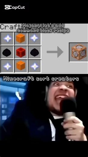 pov: Mojang add command block recipe #minecraft #subscribe #mojang ‪@ClementdavRuns‬