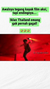 Awalnya tegang banget kayak film action, tapi ternyata... Plot twist iklan Thailand emang nggak pernah gagal bikin kena mental! 😂 Jangan skip sampai detik terakhir ya! 🇹🇭✨ Catatan: Video ini adalah iklan kreatif. Efek visual telah disesuaikan untuk kenyamanan penonton. Tidak untuk ditiru, hanya untuk hiburan. #IklanThailand #IklanKreatif #Bangkok2024 #PlotTwist #Comedy | Puja Nia Anjani