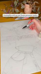 Bring characters to life 🤩 Sharpie Permanent Markers are vibrant and colourful. | Sharpie Australia & NZ