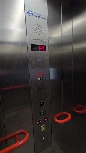 Brand New KONE #lift #elevator Modernisation at West Ham DLR Platforms