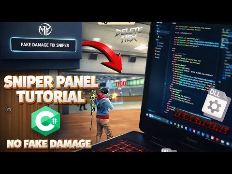 How To Make Fake Damage Fix Sniper Method | Free Fire Panel | Tutorial | C# A to Z🎯 | DELETE HEX