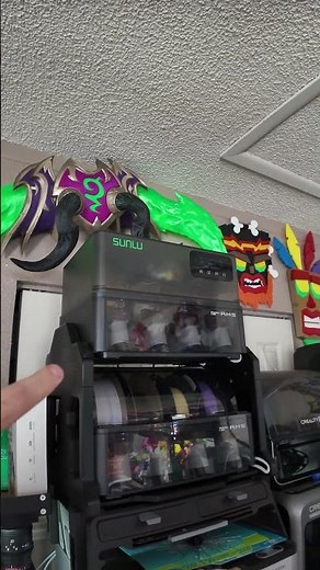 You can turn Your Bambu AMS 1 into a filament dryer that works while you print! - SUNLU AMS HEATER