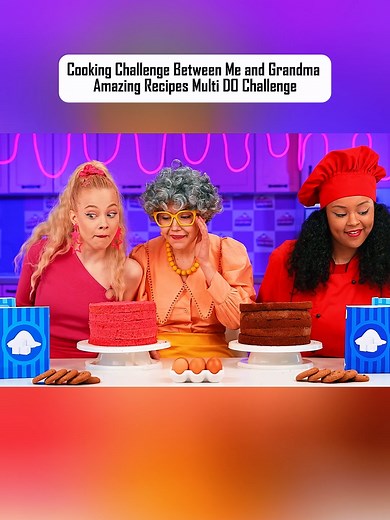 Cooking Challenge: Me vs. Grandma | Amazing Recipes Part 1