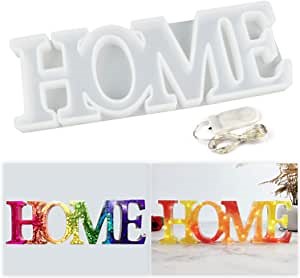 LET'S RESIN Home Mold,Resin Mold,Silicone Resin Molds with a Fairy Light to Sparkle Your DIY Resin Project