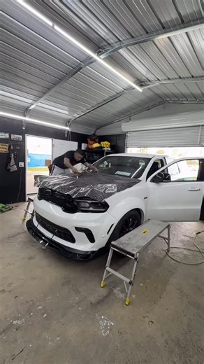 Garcia’car alarm & window tint on Instagram: "#wrap #forged #durango #widebody #dodge"