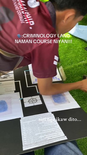 Criminology fingerprint: guide for criminology students