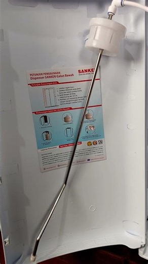 Dispenser galon bawah Sanken bikin hidup lebih praktis—tanpa angkat galon lagi! #reels #electronics