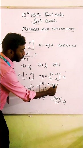 Matrices 🧮 | What is a Determinant? 🔢