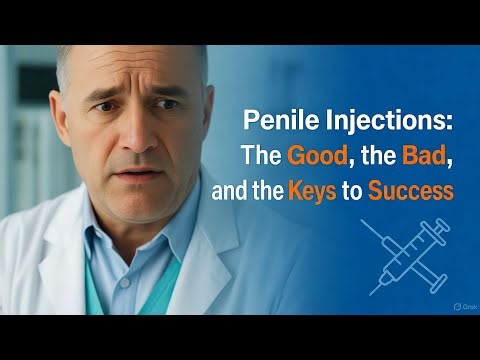 Penile Injections: The Good, the Bad, and the Keys to Success