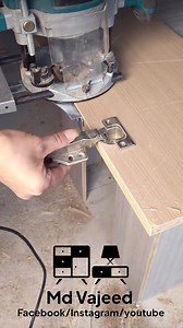 35mm Router Machine Bit For Hinge Holes | Md Vajeed