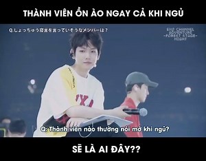 [VIETSUB] EXO Fanmeeting in Japan Chứng nhận ồn ào đệ nhất thiên chính là Baekku-chan đây chứ đâu~ không chỉ ồn ào lúc thường ngày mà thậm chí khi ngủ cũng vẫn không thể yên tĩnh được phút giây nào =))))) Theo lời Suho hyung khi ngủ Baekku phát ra tiếng như cún con. Còn theo diễn tả của Chanyeol thì y chang tiếng ăn cơm =))))))) YT: https://youtu.be/Hq9z-UtZ9qc Cr. 499_bx Vtrans: Nắng, Ne Yu Sub: YiPO @MOON!B | Moonlight Baek - EXO Baekhyun Vietnam Fanpage
