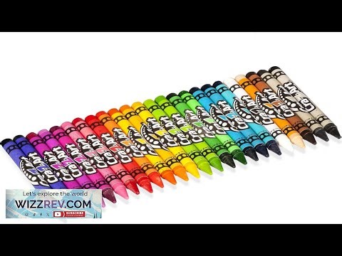 Cra Z Art 24ct Crayons Pack Perfect Back to School Essential Art Supplies