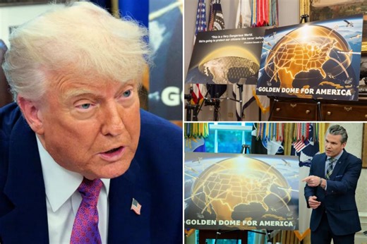 Trump admin plans first ‘Golden Dome’ test of space-based missile defense system: report