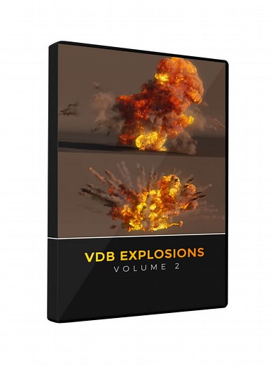 VDB Explosions Pack Volume 2: Animated - The Pixel Lab