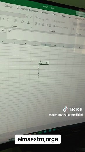 Graficar en excel una funcion lineal