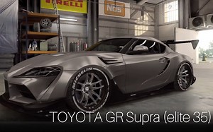 【CSR2】TOYOTA GR Supra (elite 35), shift & tune for 6.951