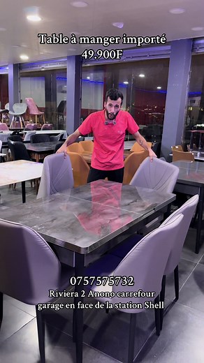 Table à manger extensible turc à 49.900F