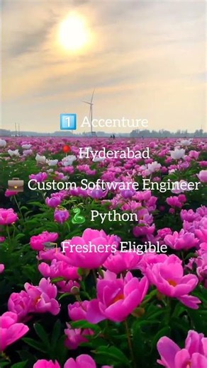🔥 Accenture Hiring Freshers 2026 | Python | SAP ABAP | ASP.NET | Software Engineer Jobs 🚀