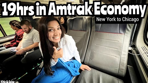 Amtrak Coach from New York to Chicago – 19 Hours for Just $68? You Won’t Believe How It Went!