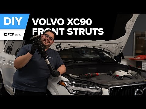 Volvo XC90 Front Strut Replacement DIY (2016-Present Volvo SPA XC90, XC60, P5)
