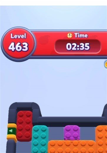 Color Block Jam Level 463 Walkthrough #walkthrough #colorblock #fyp #viraltiktoks #463 @Color Block Jam @Rollic