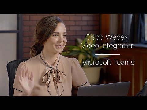 Webex Video Integration for Microsoft Teams
